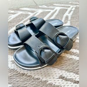 MARC FISHER Buckle Slides